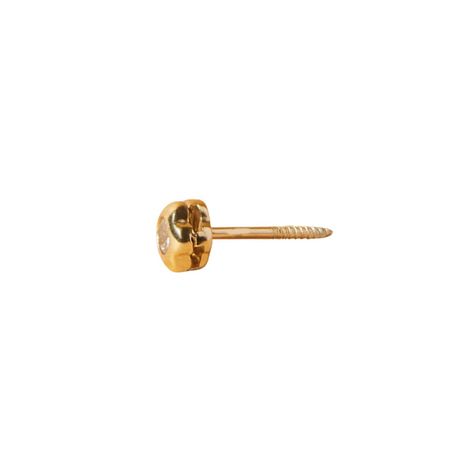 Aros de Oro 14kt Flor Circon-2