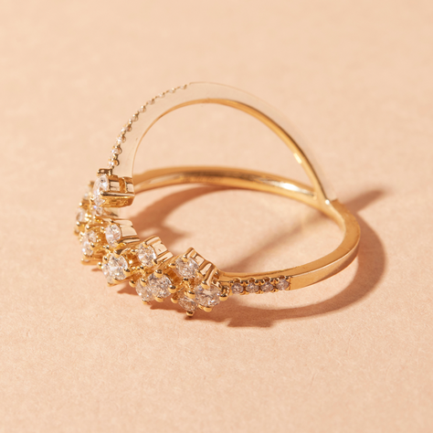 Anillo Oro Amarillo 18kt Diamantes 74Pts | Danielle Costantini-2