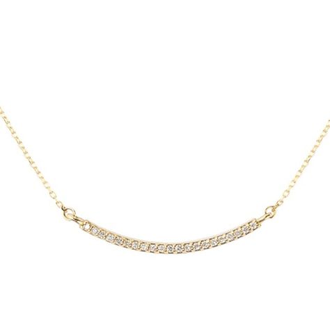 Collar de Oro Amarillo 18kt con Diamantes de 5 Pts Totales-1