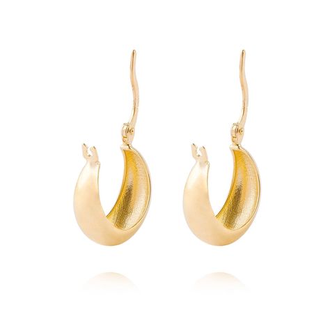 Aros de Oro 18kt Argollas Bote 12mm-2