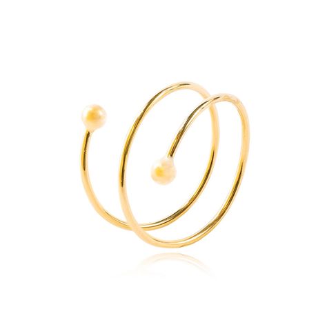 Anillos de oro 18kt Modelo Espiral con Punticos-0