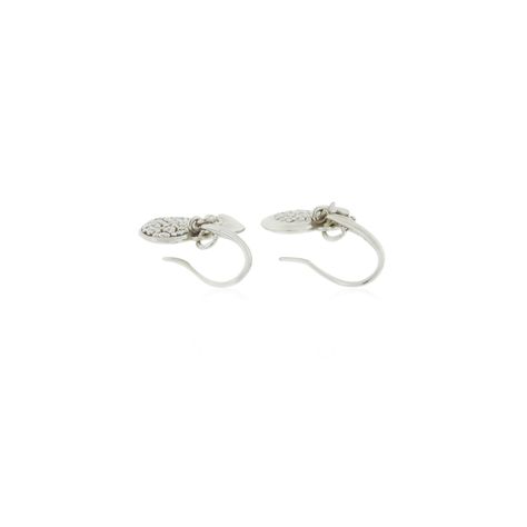 Aros de Plata Esterlina 925 Corazon Circon Largo-1