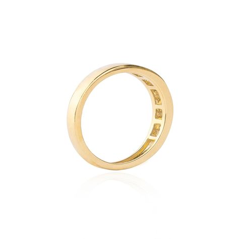 Anillo Oro Amarillo 18kt Diamantes de 26 Pts-1