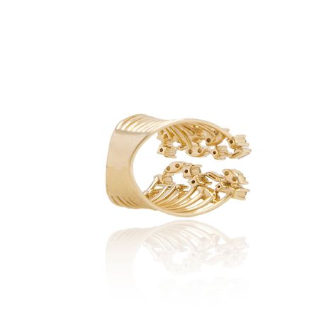 Anillo Oro Amarillo 18kt Diamantes 99Pts | Danielle Costantini-1