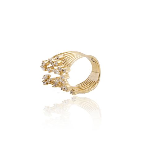 Anillo Oro Amarillo 18kt Diamantes 99Pts | Danielle Costantini-2