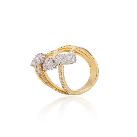 Anillo Oro Amarillo 18kt Diamantes 1,3 Qts | Danielle Costantini-2