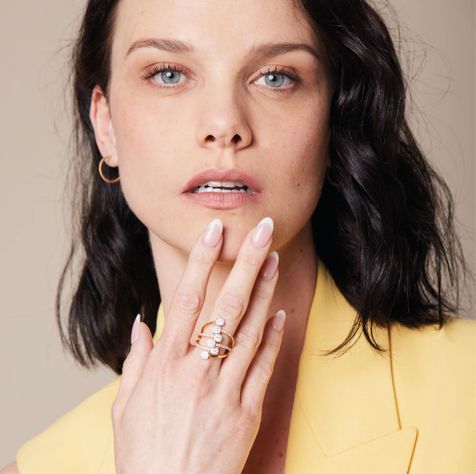 Anillo Oro Amarillo 18kt Diamantes 1,3 Qts | Danielle Costantini-3