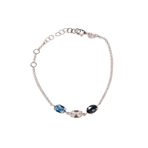 Pulsera de Plata Esterlina 925 Tres Piedras-0