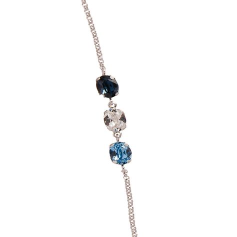 Pulsera de Plata Esterlina 925 Tres Piedras-1