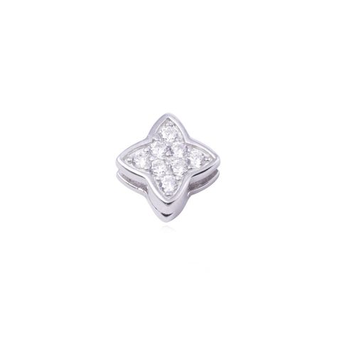 Dije de Plata broche Brillo con Circonita-0