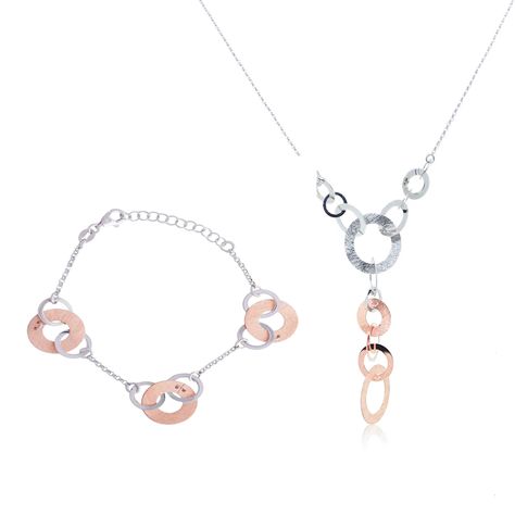 Conjunto Argollas de Plata-0