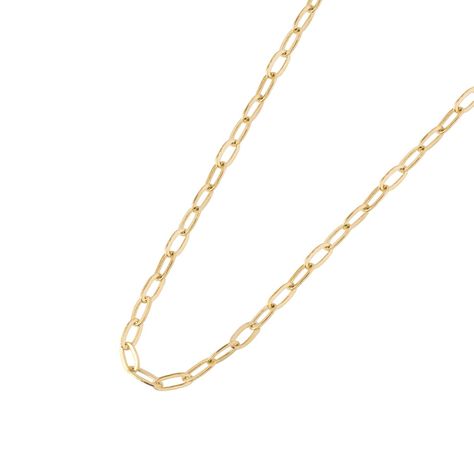 Collar de Oro 18kt Limada Mediana-1