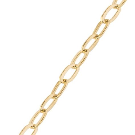 Collar de Oro 18kt Limada Mediana-2