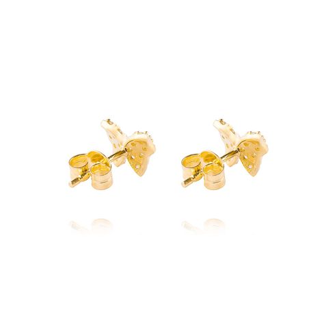 Aros de Oro 18kt Modelo Mariposas-1