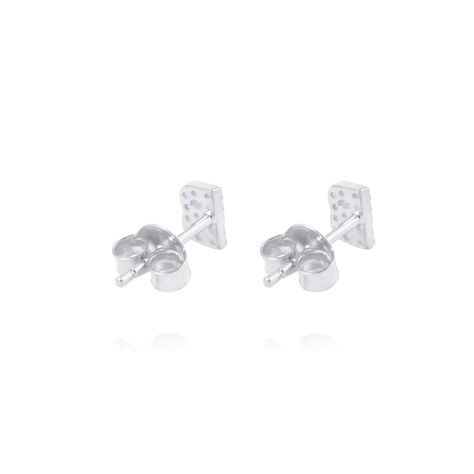 Aros de Plata Esterlina 925 Letra B-2