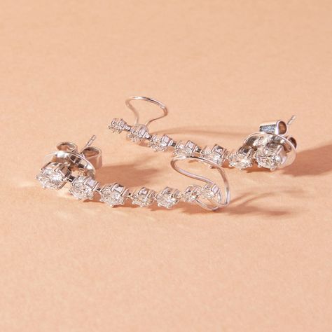 Aros Oro 18kt Diamantes 1,3 Qts Total | Danielle Costantini-0