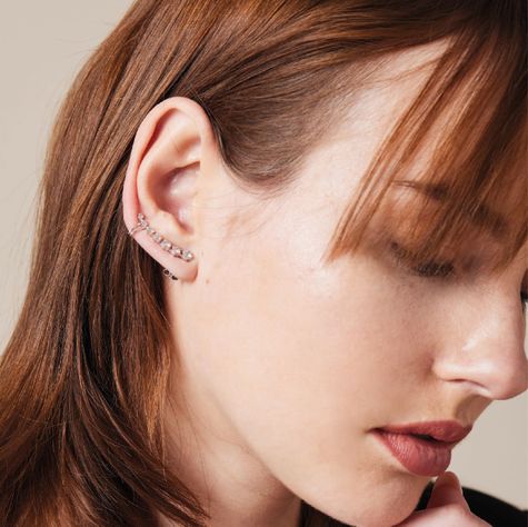 Aros Oro 18kt Diamantes 1,3 Qts Total | Danielle Costantini-3