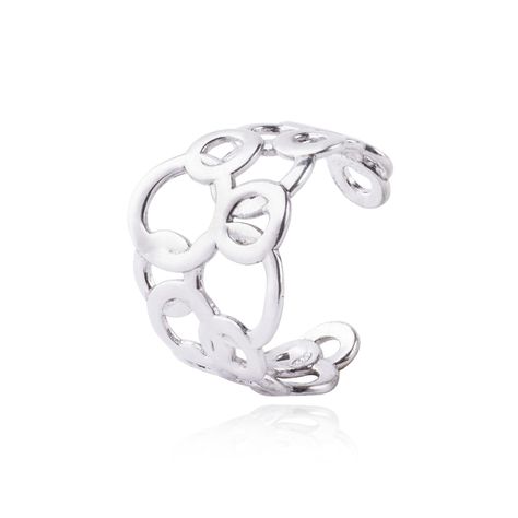 Anillo de Plata Esterlina 925 Circulos 18-0