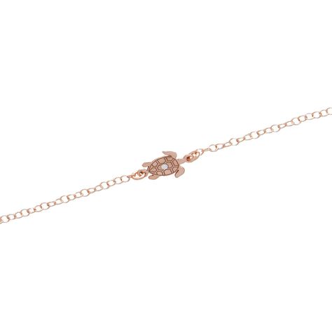 Pulsera de Plata Esterlina 925 Tortuga Circonita-1