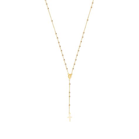 Collares de Oro 18kt Modelo Rosario-0