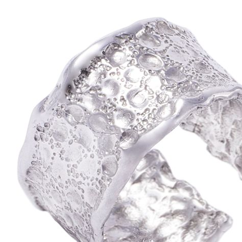 Anillo de Plata Esterlina 925 Ancho 11cms-1