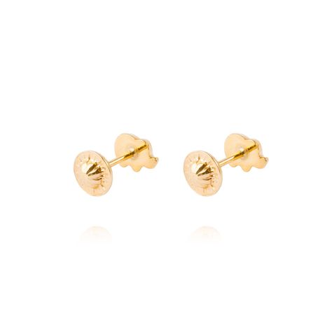 Aros de Oro 9kt Elefante Circon-2