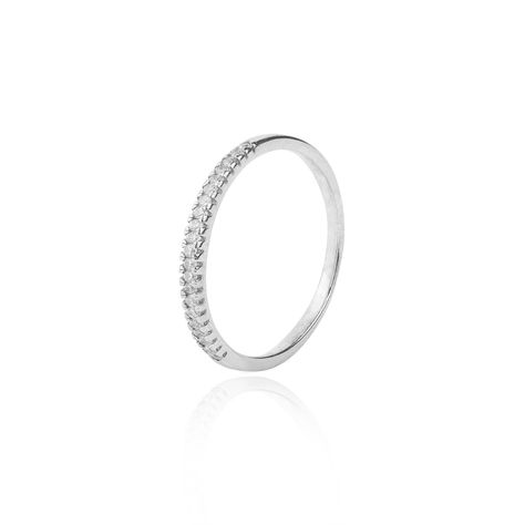 Anillo de Plata Esterlina 925 Medio Cintillo-0