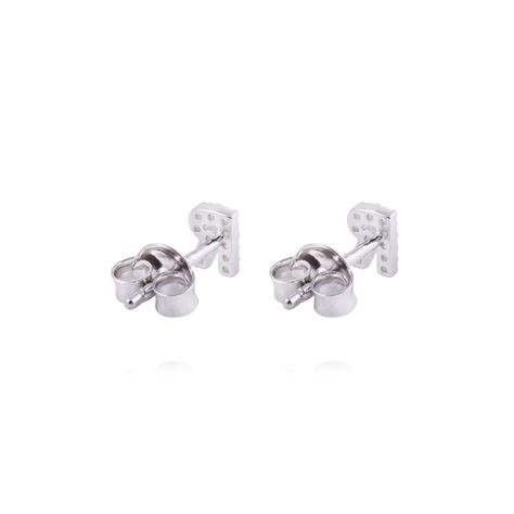 Aros de Plata Esterlina 925 Letra R-2