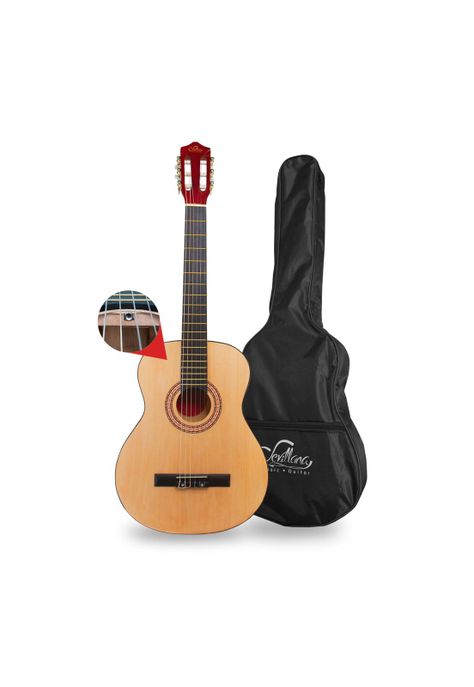 GUITARRA CLASICA 39 C/FUNDA/ALMA NATURAL-0