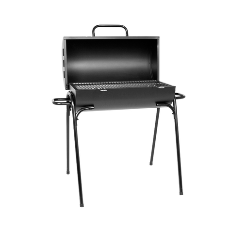 Parrilla Para Carbón De Acero Modelo Tambor-0