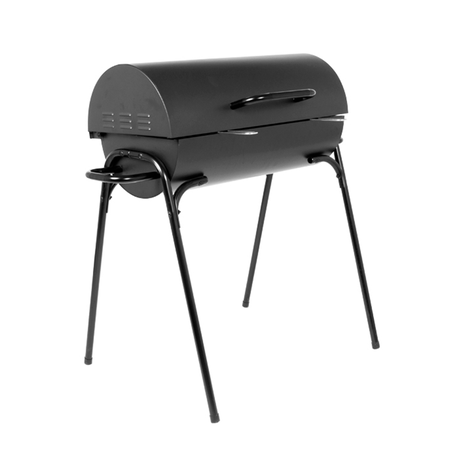 Parrilla Para Carbón De Acero Modelo Tambor-1