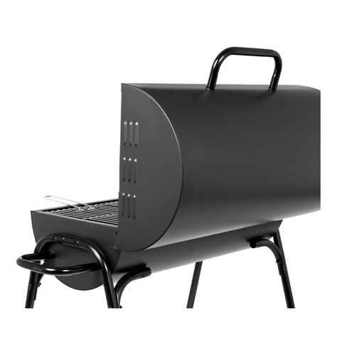 Parrilla Para Carbón De Acero Modelo Tambor-2