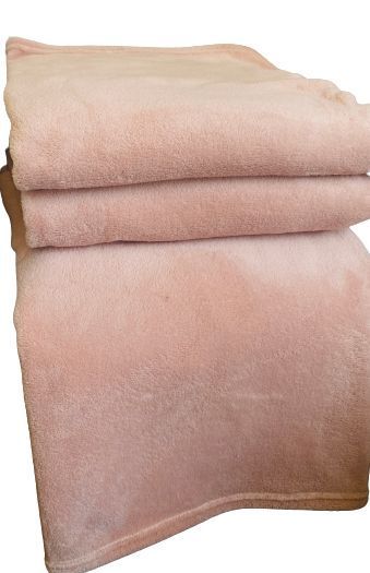 Frazada 1.5 Plazas Coral Flannel Rosa-2