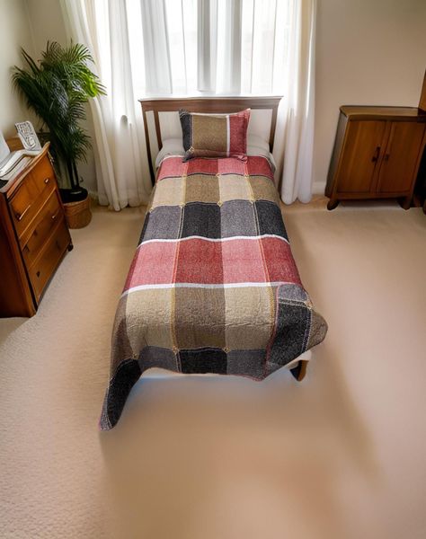CUBRECAMA QUILT PRIMAVERA VERANO PLAZA Y MEDIA DC20-2