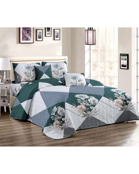 COBERTOR COLCHA QUILT DE VERANO 2 PLAZAS A5-2