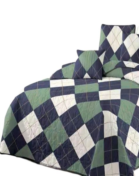 Quilt 2 Plazas Diseño - Cubrecama Primavera Verano B8-1