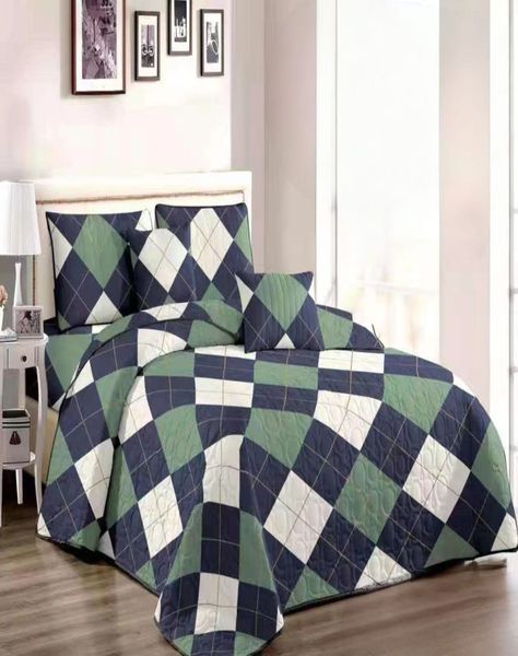 Quilt 2 Plazas Diseño - Cubrecama Primavera Verano B8-2
