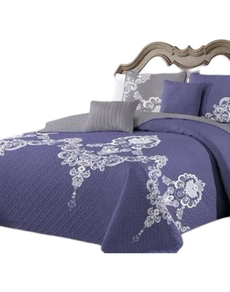Quilt Verano 2 Plazas+2 Fundas Verano Suave 13n32-1