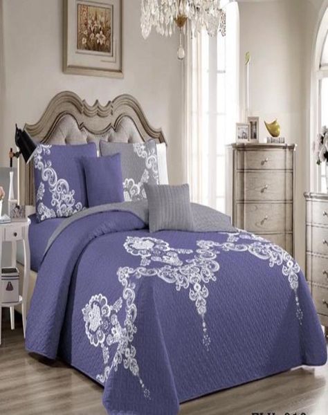 Quilt Verano 2 Plazas+2 Fundas Verano Suave 13n32-2