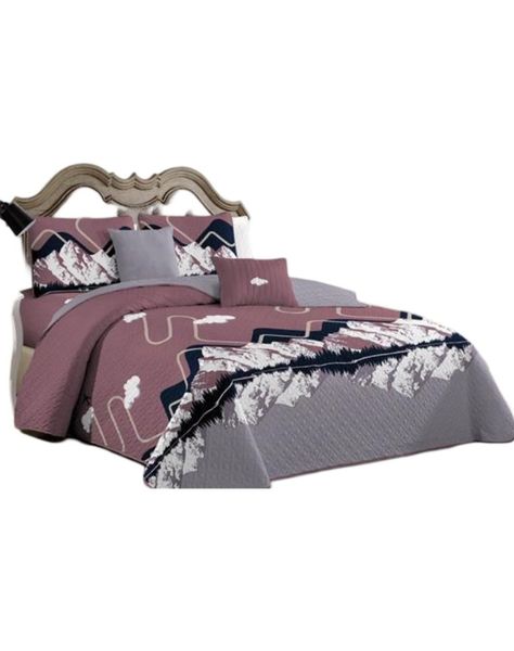 Quilt Verano 2 Plazas+2 Fundas Verano Suave 13n19-0