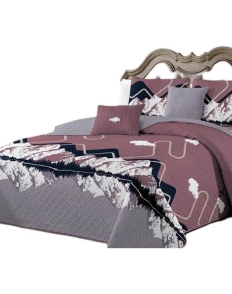 Quilt Verano 2 Plazas+2 Fundas Verano Suave 13n19-1