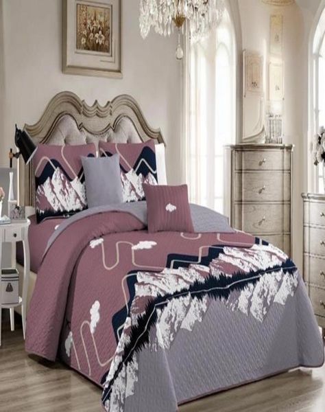 Quilt Verano 2 Plazas+2 Fundas Verano Suave 13n19-2