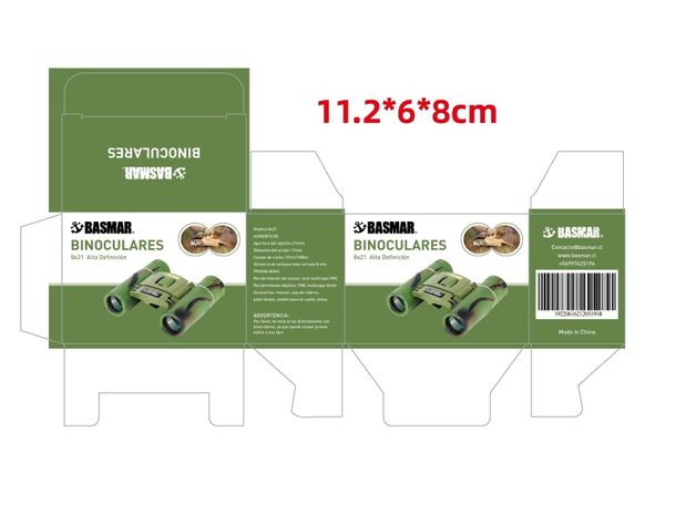 BINOCULAR 8X21 VERDE-4