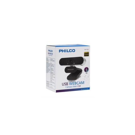 Webcam Cámara Web Philco W1152 Full Hd 1080p Usb-1
