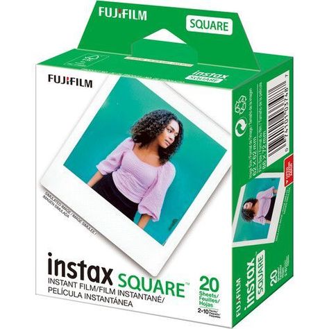 Pelicula Fujifilm Instax SQUARE ( x 20 Fotos)-0