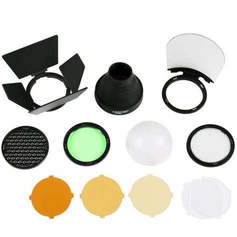 Acces Kit Godox AK-R1 p/cabezal Flash Redondo-1