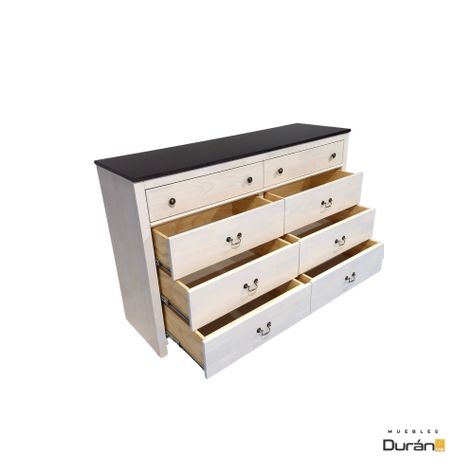 Comoda Madera - Julieta 8 Cajones-4