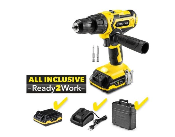 Taladro perforador percutor a batería TROTEC / PHDS 11-20V-1
