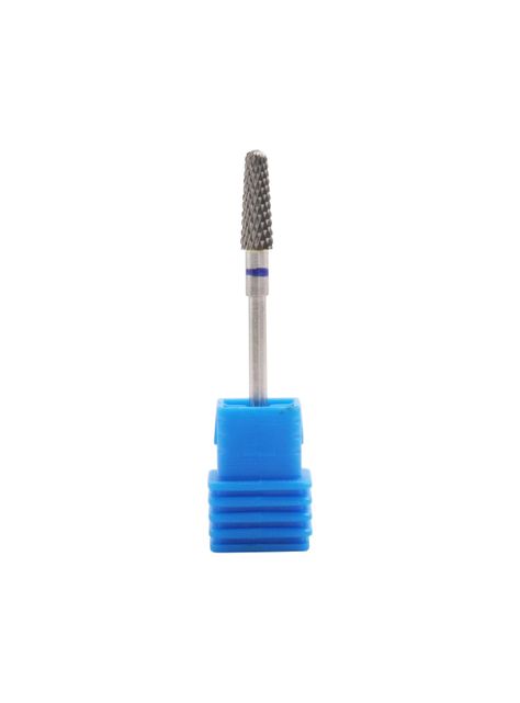 Fresa Carburo para limpieza cono punta redonda azul-0