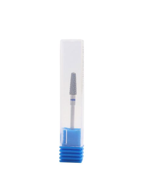 Fresa Carburo para limpieza cono punta redonda azul-1